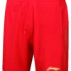 Badminton Shorts - Golden Drop Red