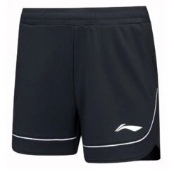 Badminton Shorts - Single Stripe Black Women
