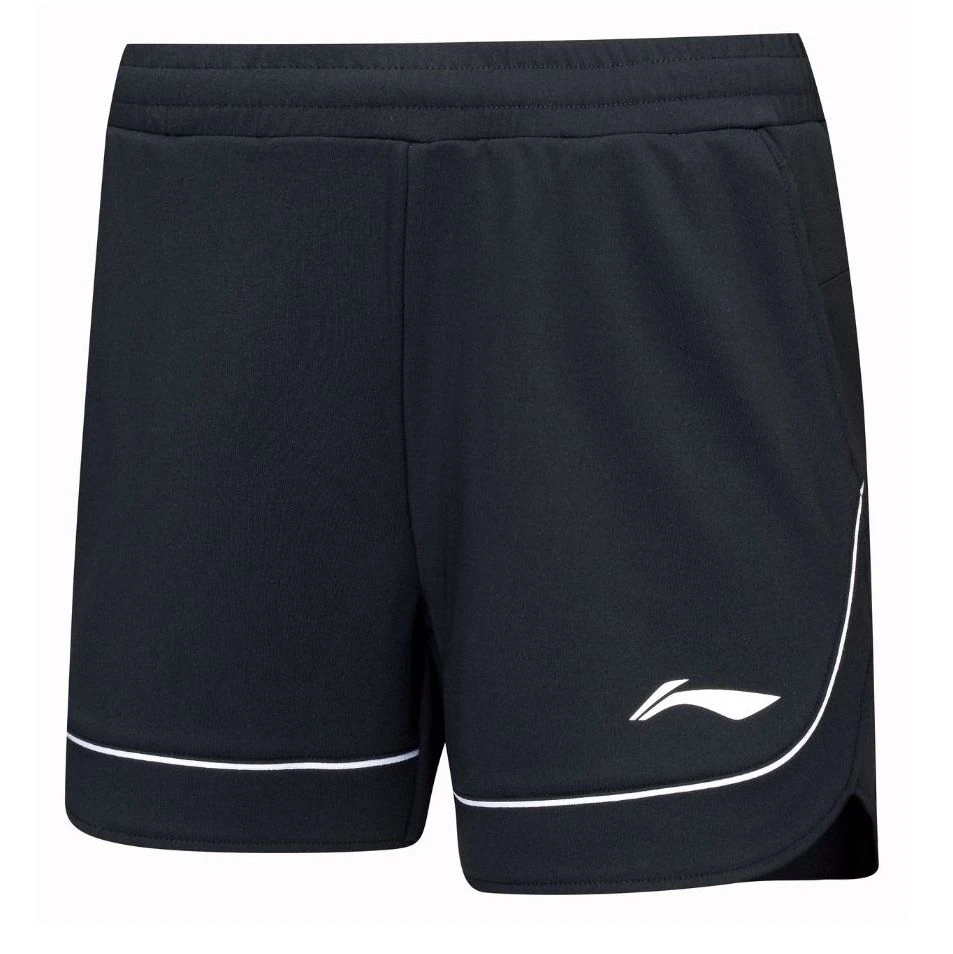 Badminton Shorts - Single Stripe Black Women