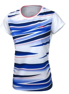 Badminton T-Shirt - BCC White/Colorful Women - XXL