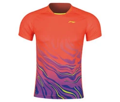 Badminton T-shirt - Northern Light Orange Women