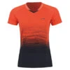 Badminton T-Shirt - China Open Orange/Black Women