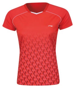 Badminton T-shirt - 3D Red Women