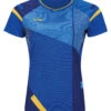 Badminton T-shirt - Square Blue Women