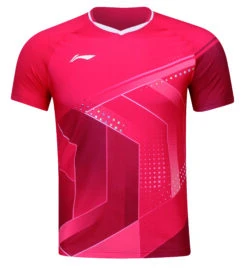 Badminton T-shirt - National Red E