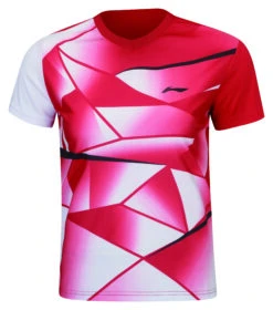 Li-Ning Badminton T-shirt - Mirror Red