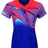 Badminton T-shirt - Pieces Blue Women