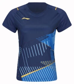 Badminton T-shirt - Deep Dark Blue Exclusive Woman