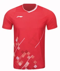 Badminton T-shirt - Matrix Red
