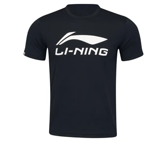 Badminton T-shirt - Logo Black