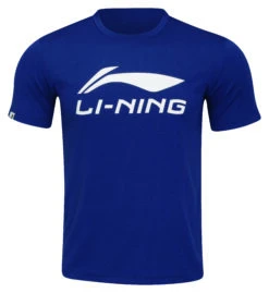 Badminton T-shirt - Logo Dark Blue