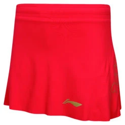 Badminton Skirt - Golden Drop Red