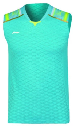 Badminton Tank Top - International Team 20H2 E Light Blue