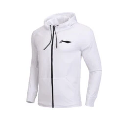 Badminton Jacket - Club White Hoodie - UNISEX