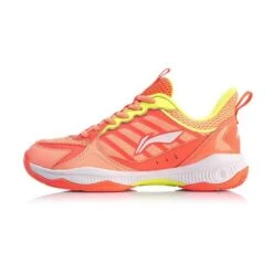 Badminton Shoe - Halberd Lite Orange/Lime Women
