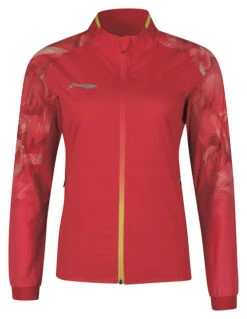 Badminton Tracksuit Jacket - WC 2018 Red Kids