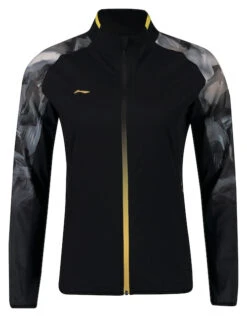 Badminton Tracksuit Jacket - WC 2018 Black Women