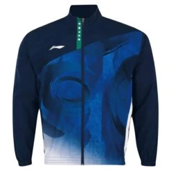 Badminton Tracksuit Jacket - Blue Tour