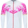 Badminton Tracksuit Jacket - Flakes White - UNISEX