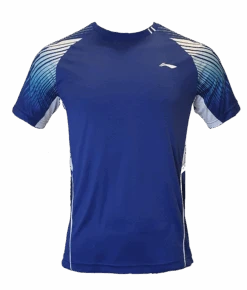 Badminton T-shirt - Club Spirit Blue - UNISEX